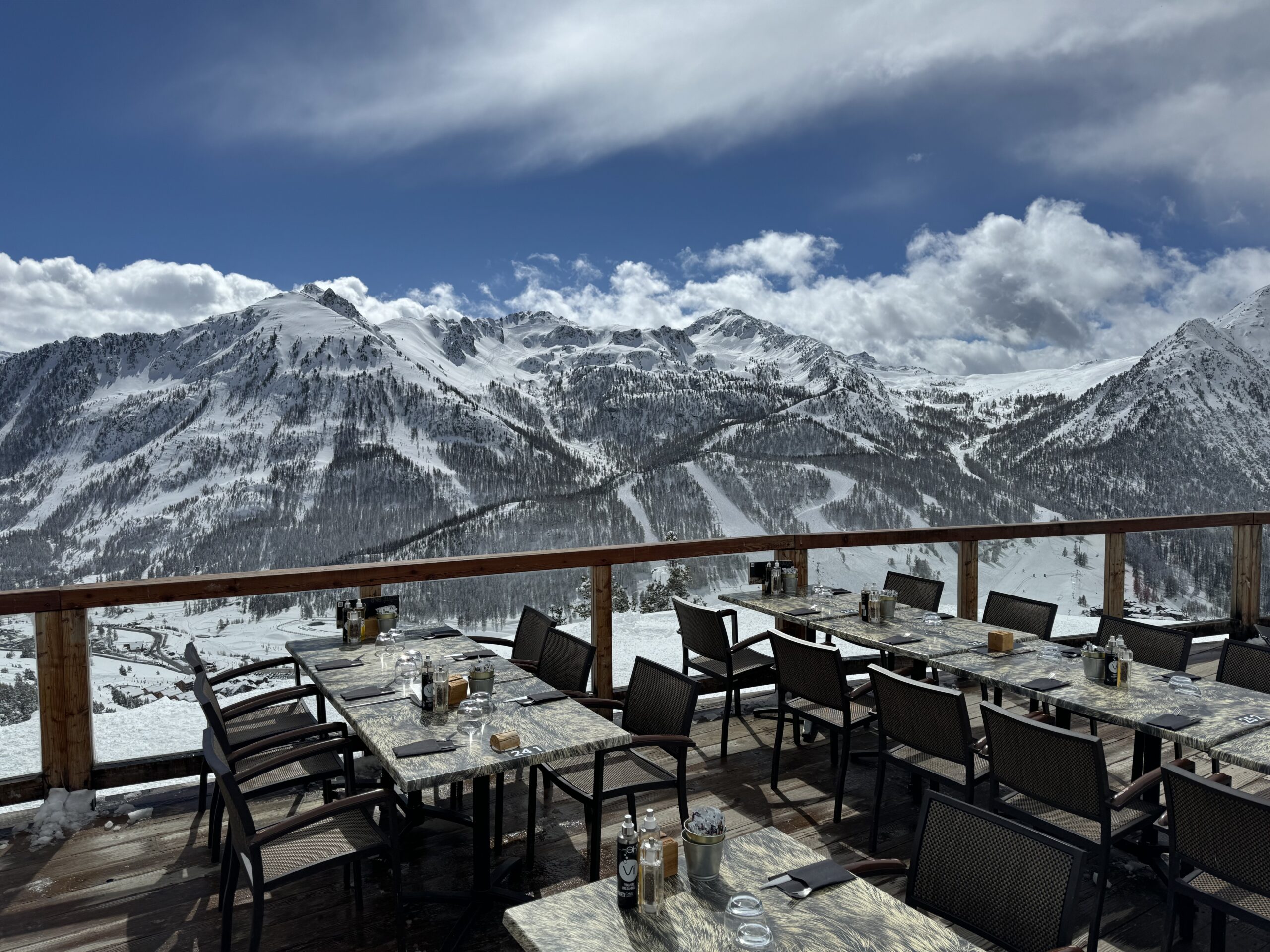 Restaurants sur les pistes de ski de Montgenèvre