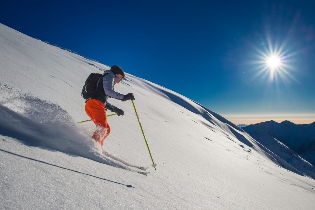 Société de Ski hors-piste en hélicoptère à Montgenèvre