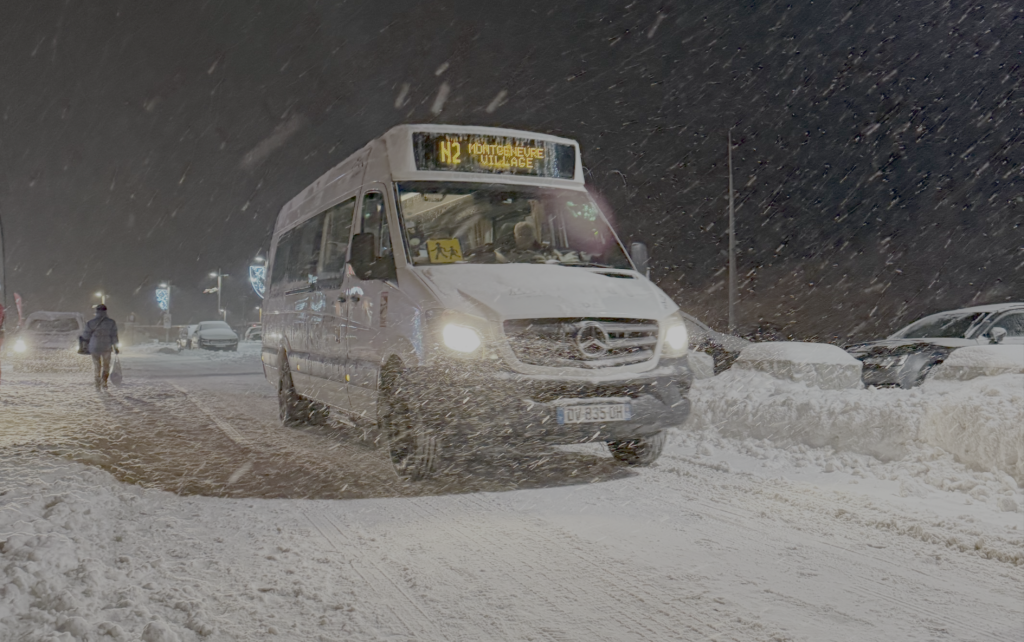 Plans et horaires des navettes et shuttles à Montgenèvre